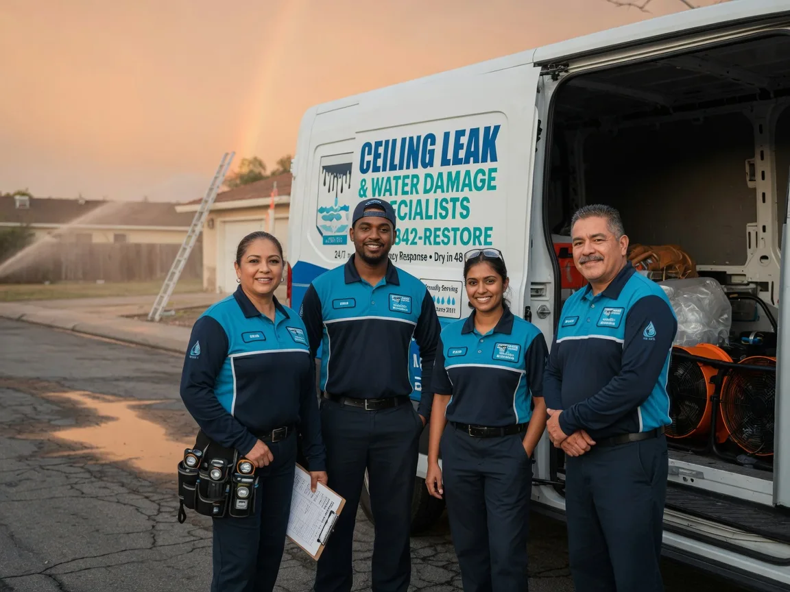 Ceiling Leak Cleanup company in Shelbyville, TX
